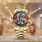 New England Patriots 65th Anniversary Alloy Luxury Quartz Watch – MAITM14414