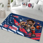 New England Patriots Rectangular Rug – HOATT13171