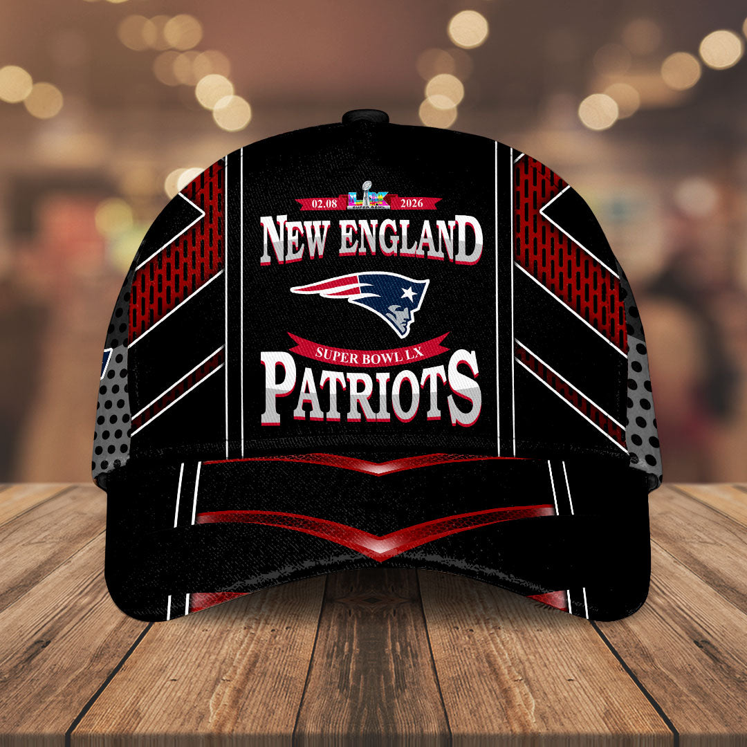 New England Patriots Super Bowl LX Classic Cap – HOATT15999