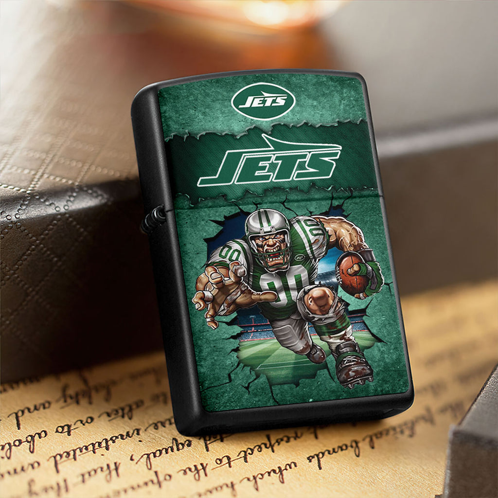 New York Jets Zippo Lighter Case (No Insert) – HOATT13334