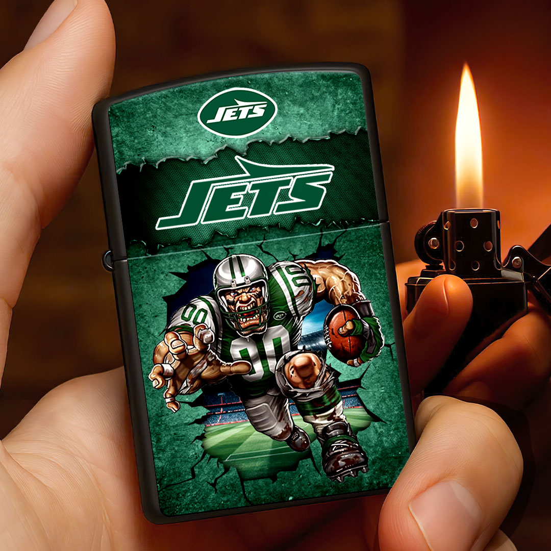 New York Jets Zippo Lighter Case (No Insert) – HOATT13334
