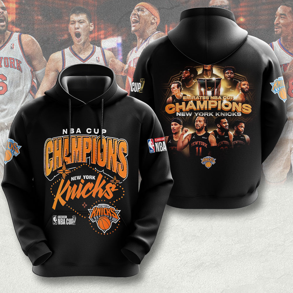 New York Knicks 2025 NBA Cup Champions 3D Apparel – MAITM14110