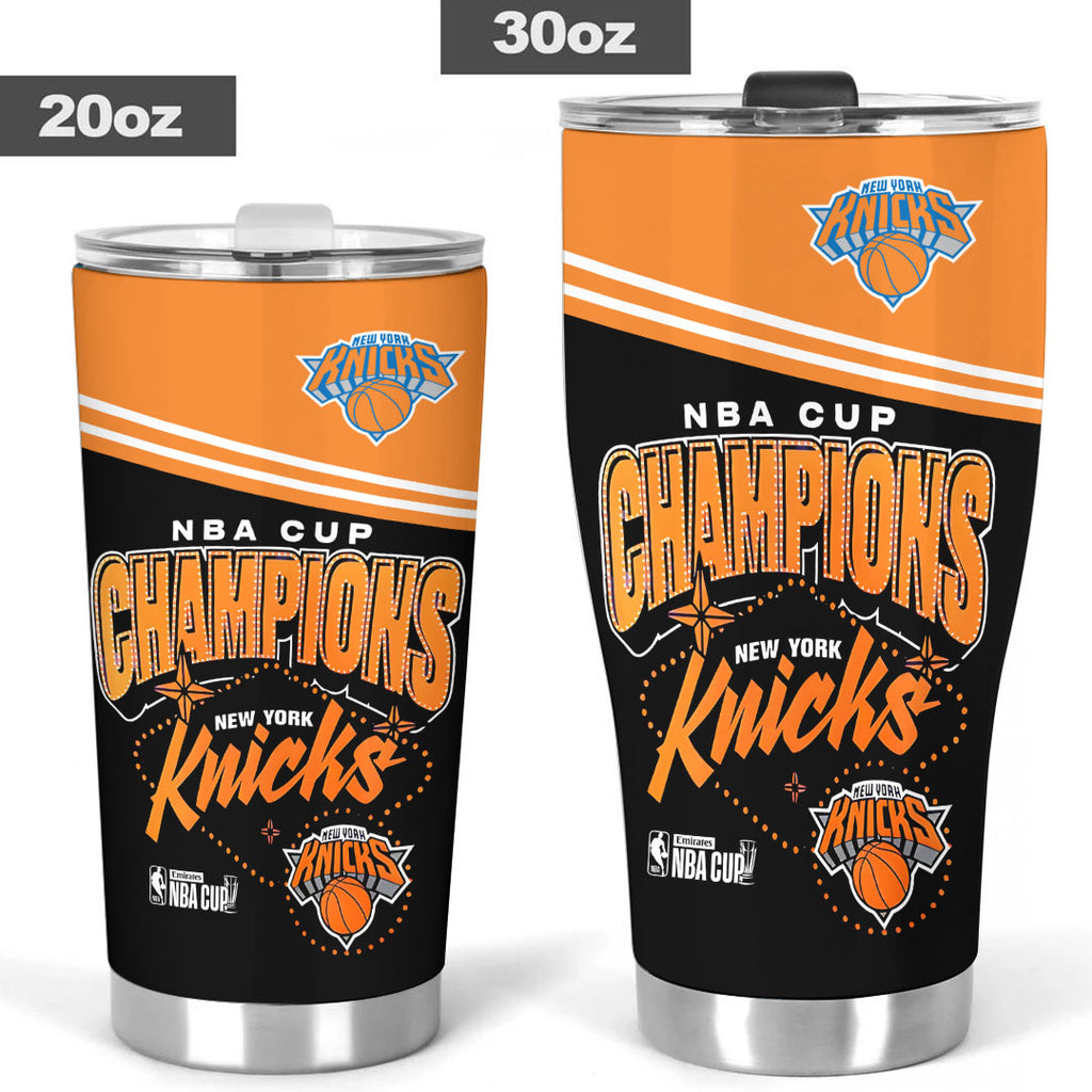New York Knicks 2025 NBA Cup Champions Tumbler Cup – MAITM14112