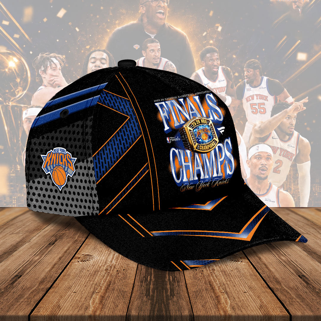 New York Knicks 2026 NBA Finals Champions Classic Cap – HOATT18617