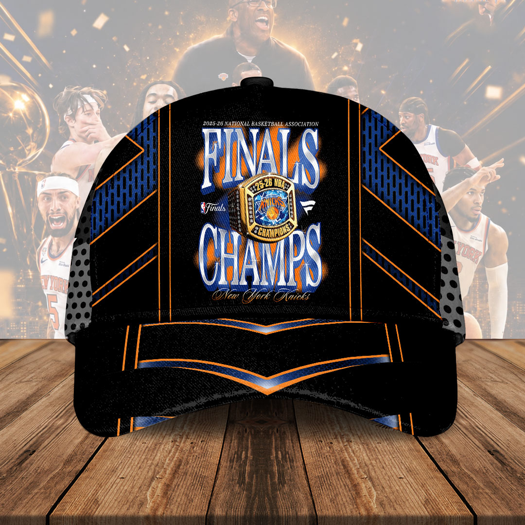 New York Knicks 2026 NBA Finals Champions Classic Cap – HOATT18617