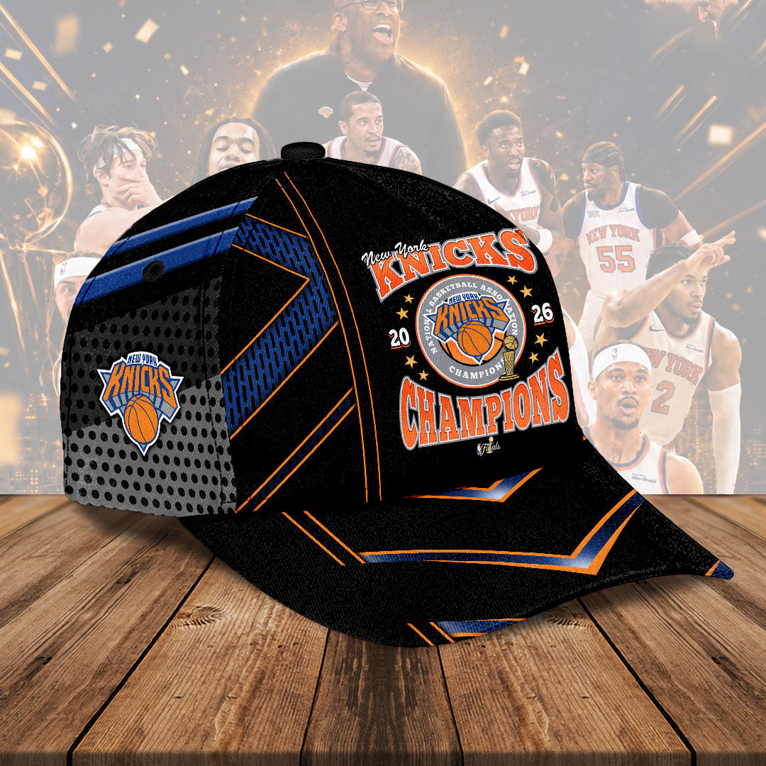 New York Knicks 2026 NBA Finals Champions Classic Cap – HOATT18619