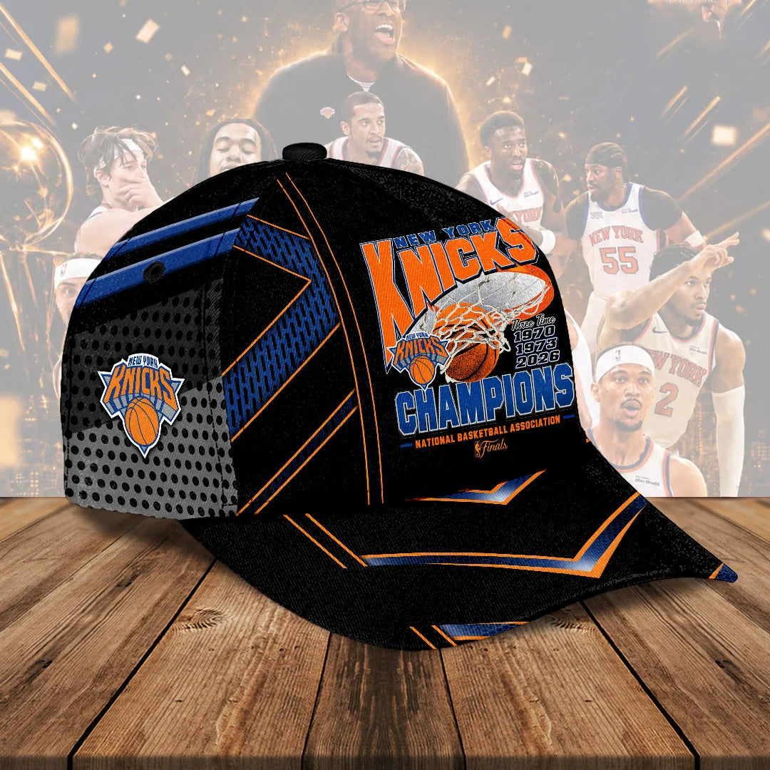 New York Knicks 2026 NBA Finals Champions Classic Cap – HOATT18747