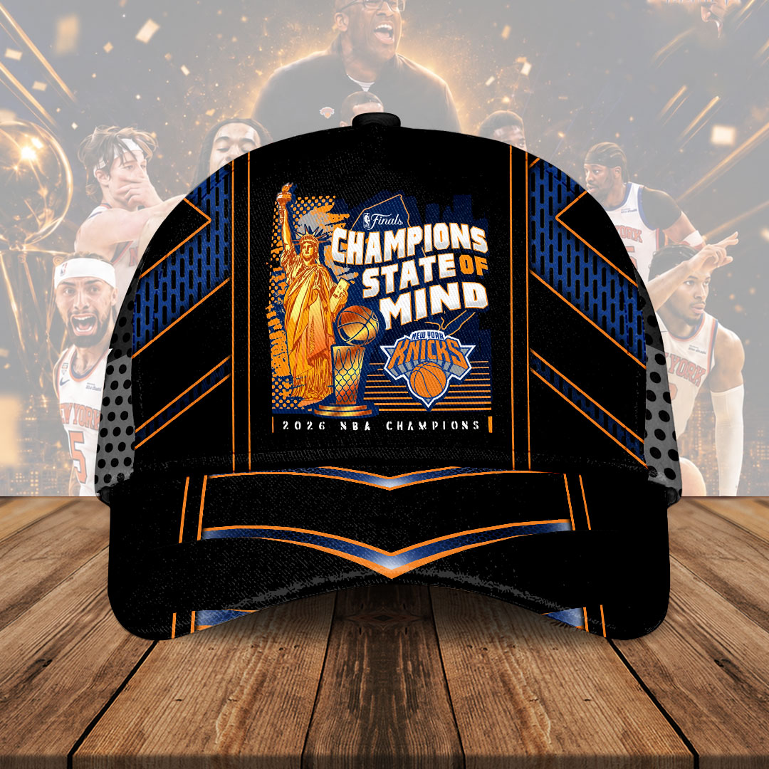 New York Knicks 2026 NBA Finals Champions Classic Cap – HOATT18748