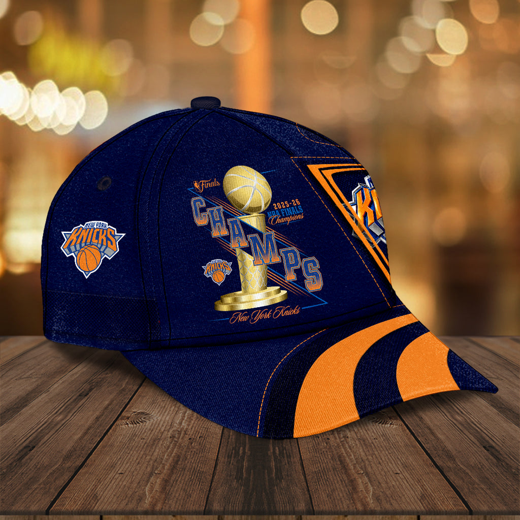 New York Knicks 2026 NBA Finals Champions Classic Cap – HOATT18876