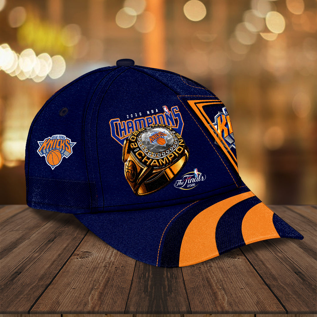 New York Knicks 2026 NBA Finals Champions Classic Cap – HOATT18892