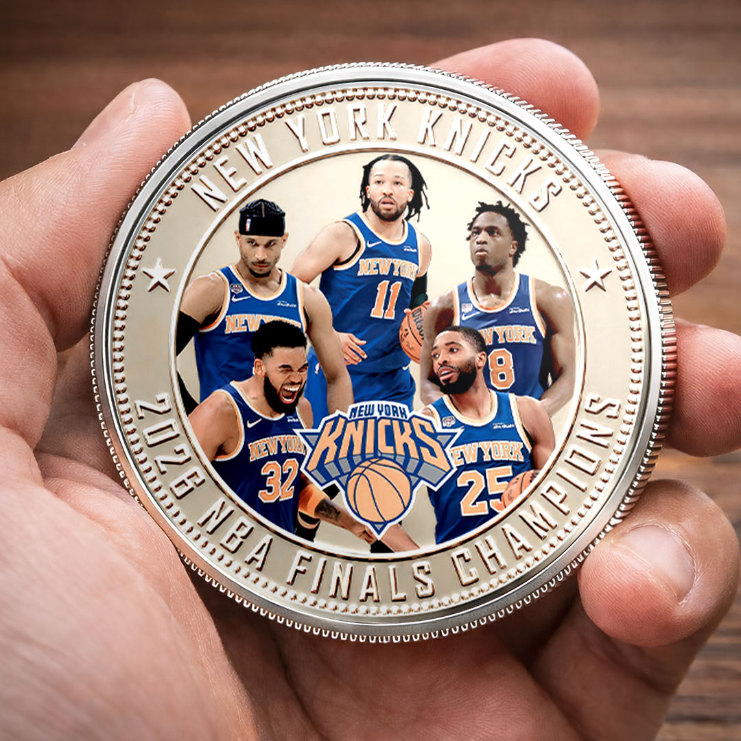New York Knicks 2026 NBA Finals Champions Commemorative Coin – HOATT18776