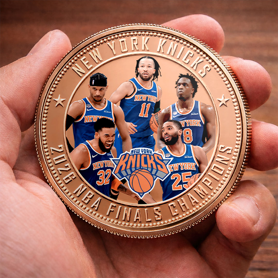 New York Knicks 2026 NBA Finals Champions Commemorative Coin – HOATT18776