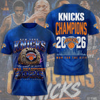 New York Knicks NBA Finals Champions 2026 3D Apparel – TMTHU6810