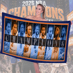 New York Knicks NBA Champions 2026 Rectangle Beach Towel – TMTHU6884