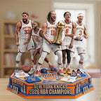 New York Knicks NBA Champions 2026 Custom Shape Acrylic Plaque – TMTHU6960