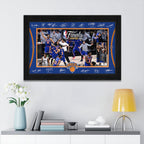 New York Knicks NBA Finals Champions 2026 Rectangle Canvas With Inner Frame – TANTN23725