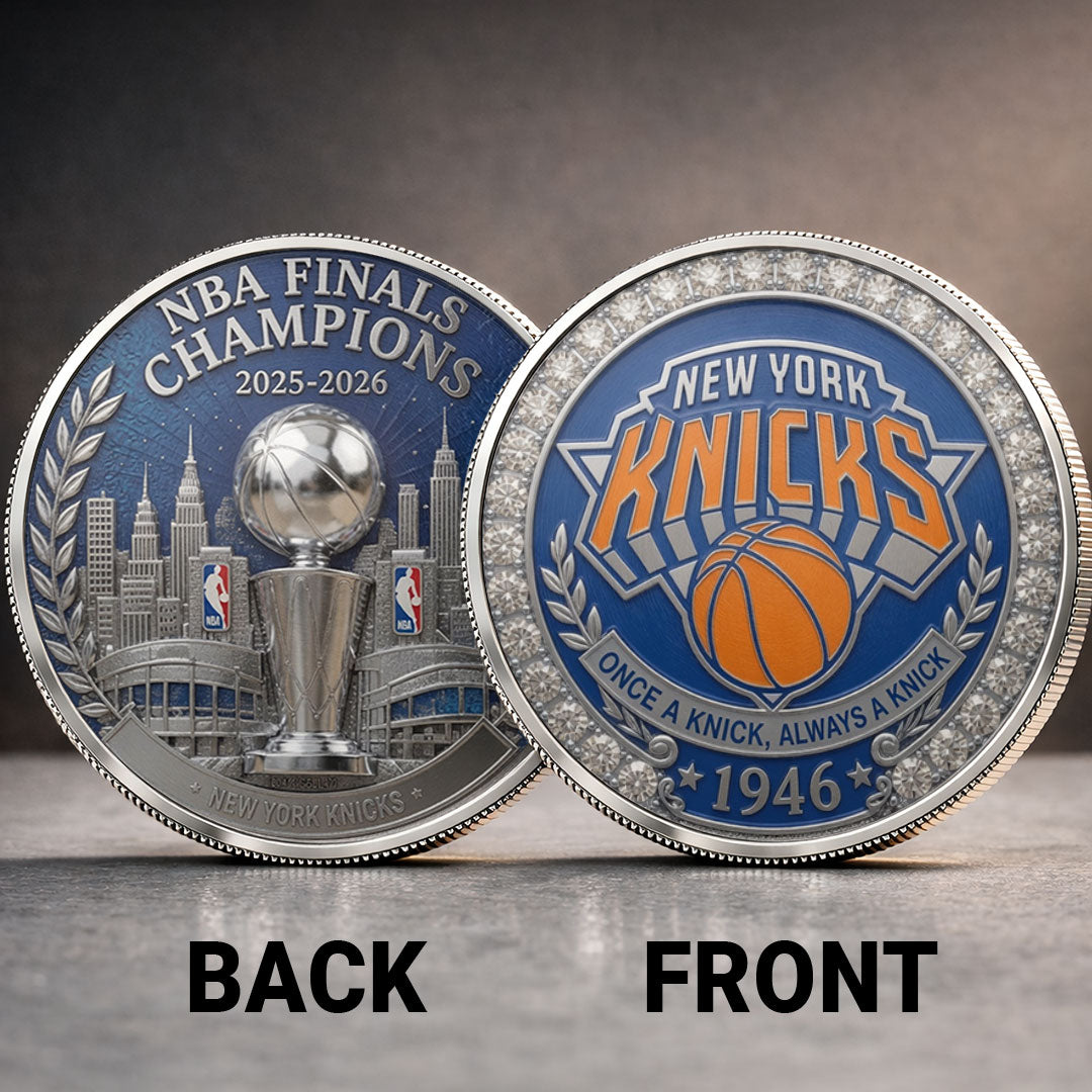 New York Knicks NBA Finals Champions 2026 Commemorative Coin – TANTN23628