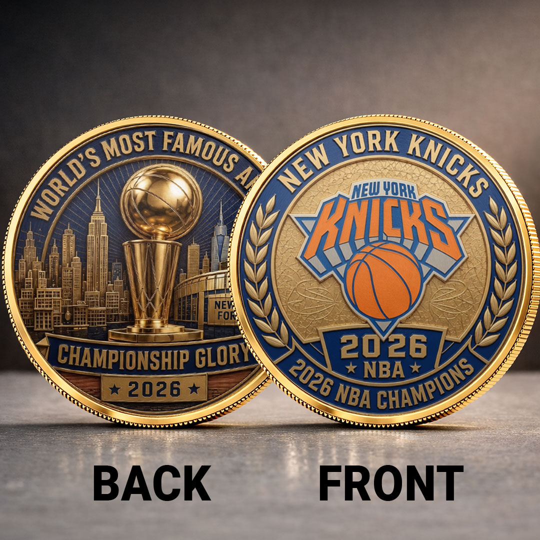 New York Knicks NBA Finals Champions 2026 Commemorative Coin – TANTN23766