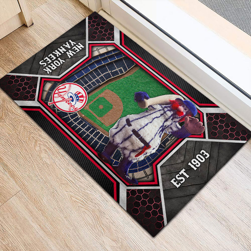 New York Yankees Custom Doormat – HOATT13089