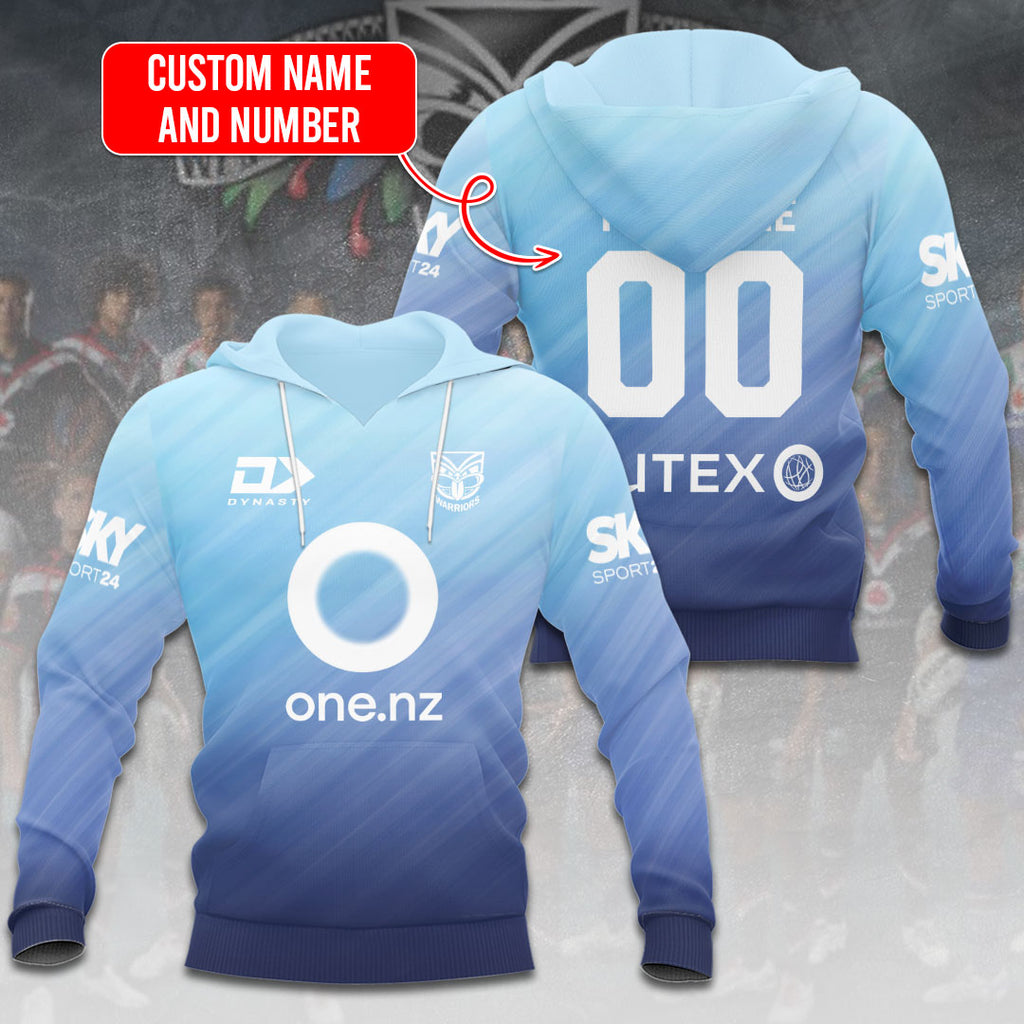 Personalized New Zealand Warriors 3D Apparel – VANDH 2094