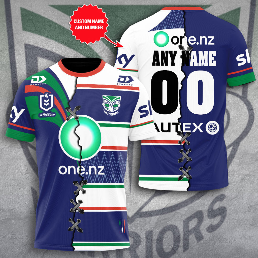 Personalized New Zealand Warriors 3D Apparel – TANTN 4854