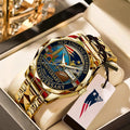 New England Patriots Alloy Luxury Quartz Watch – TANTN16810