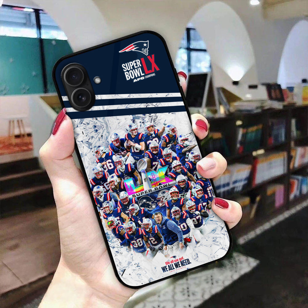 New England Patriots 2025 AFC Champions Phone Case – TANTN20644