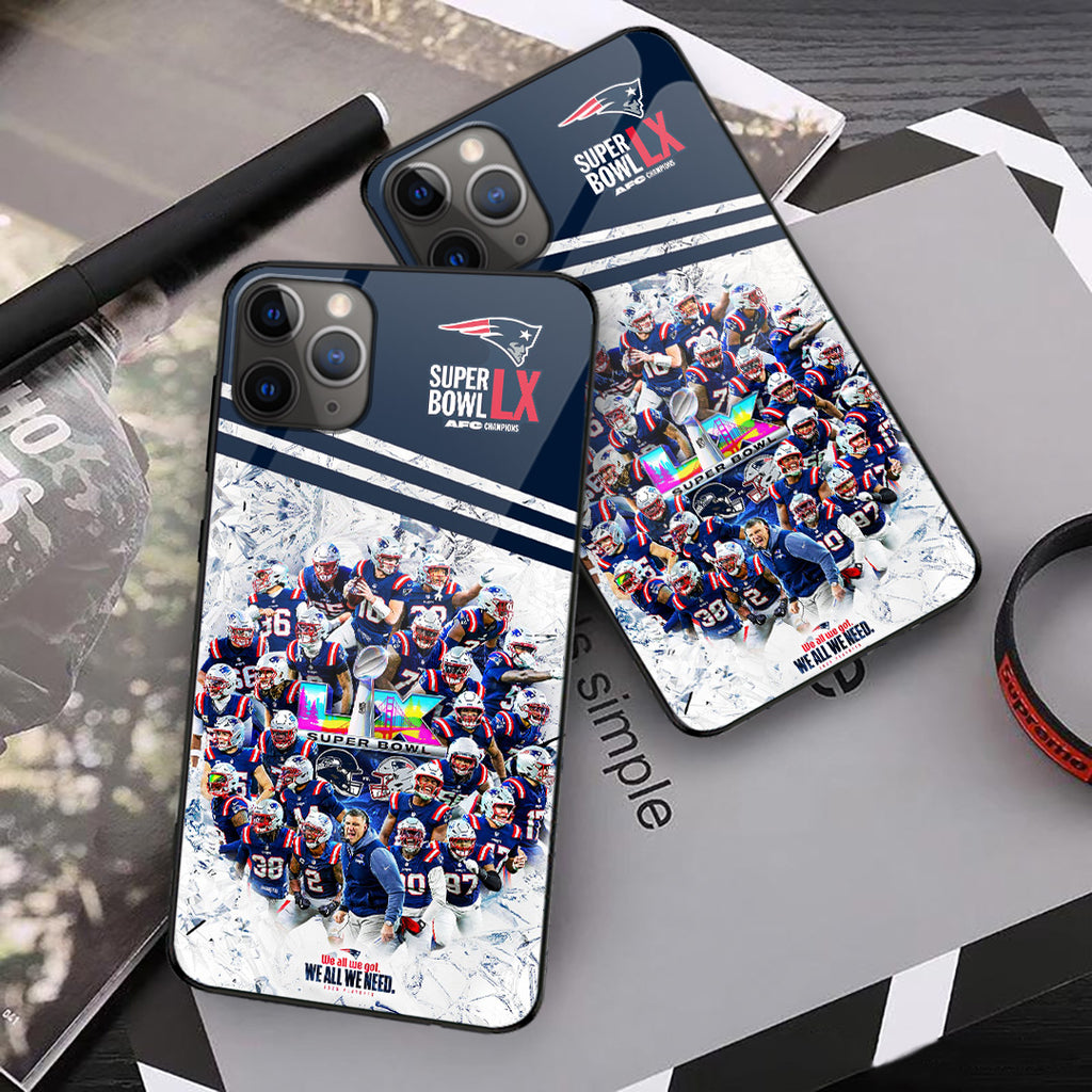 New England Patriots 2025 AFC Champions Phone Case – TANTN20644