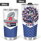 New England Patriots 2025 AFC Champions Tumbler Cup – TMTHU3469