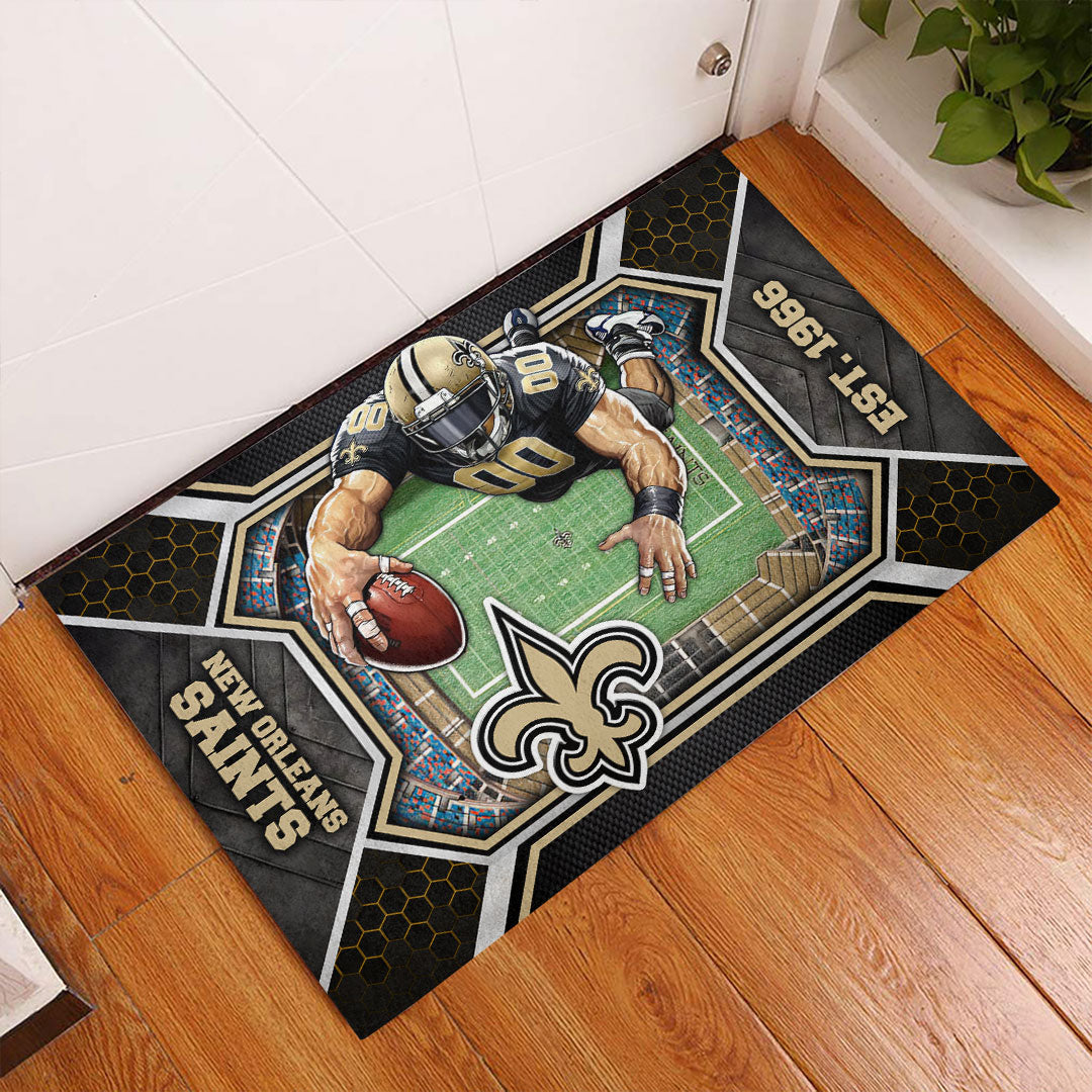 New Orleans Saints Custom Doormat – HOATT12630