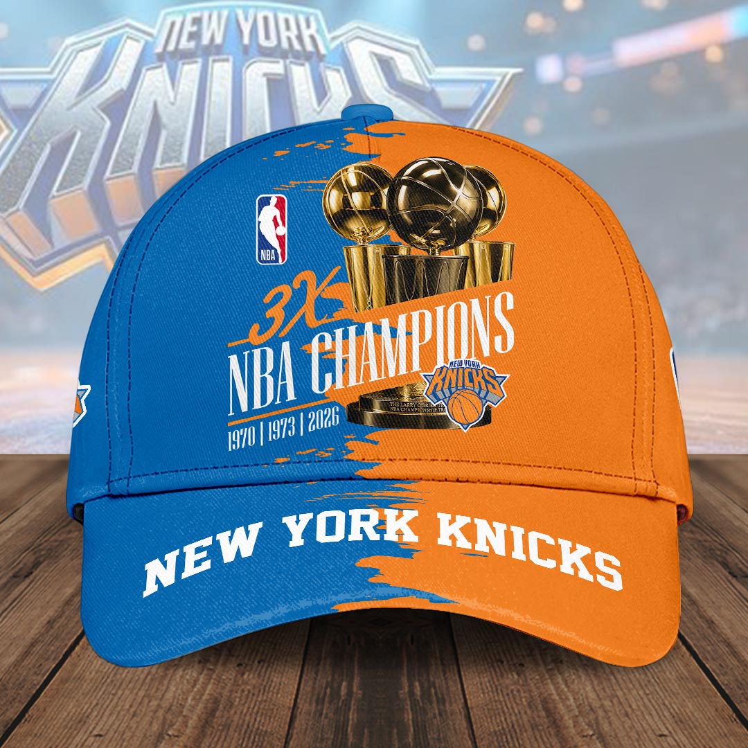 New York Knicks 2026 NBA Finals Champions Classic Cap – HOATT18624