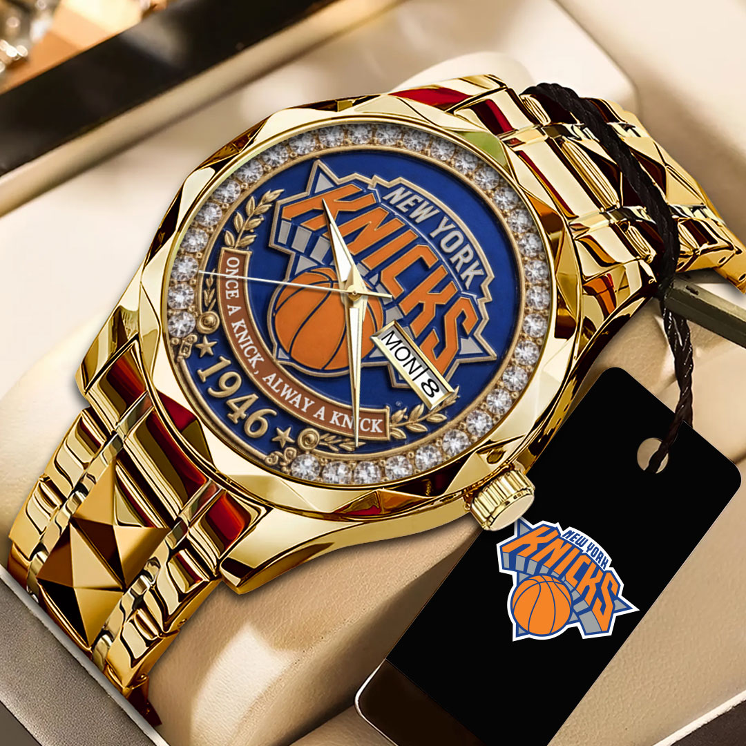 New York Knicks NBA Eastern Conference Champions 2026 Alloy Luxury Quartz Watch – TANTN23198