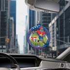 Newcastle Knights Custom Shape 2-sided Acrylic Car Ornament – HOATT13374