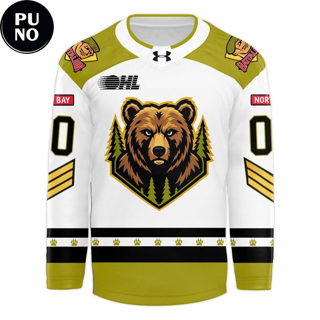 North Bay Battalion x Indigenous Youth Day 2026 Personalized Hockey Jersey