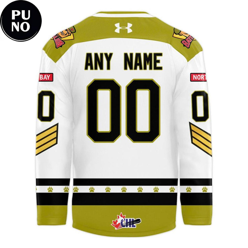 North Bay Battalion x Indigenous Youth Day 2026 Personalized Hockey Jersey