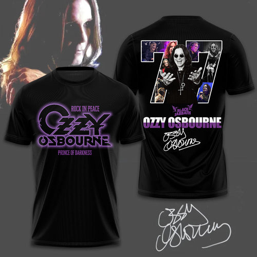 Ozzy Osbourne 3D Apparel – TMTHU 011