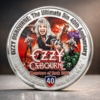 Ozzy Osbourne: The Ultimate Sin 40th Anniversary Commemorative Coin – TMTHU4891