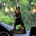 Ozzy Osbourne Custom Shape 1-sided Acrylic Car Ornament – TMTHU526