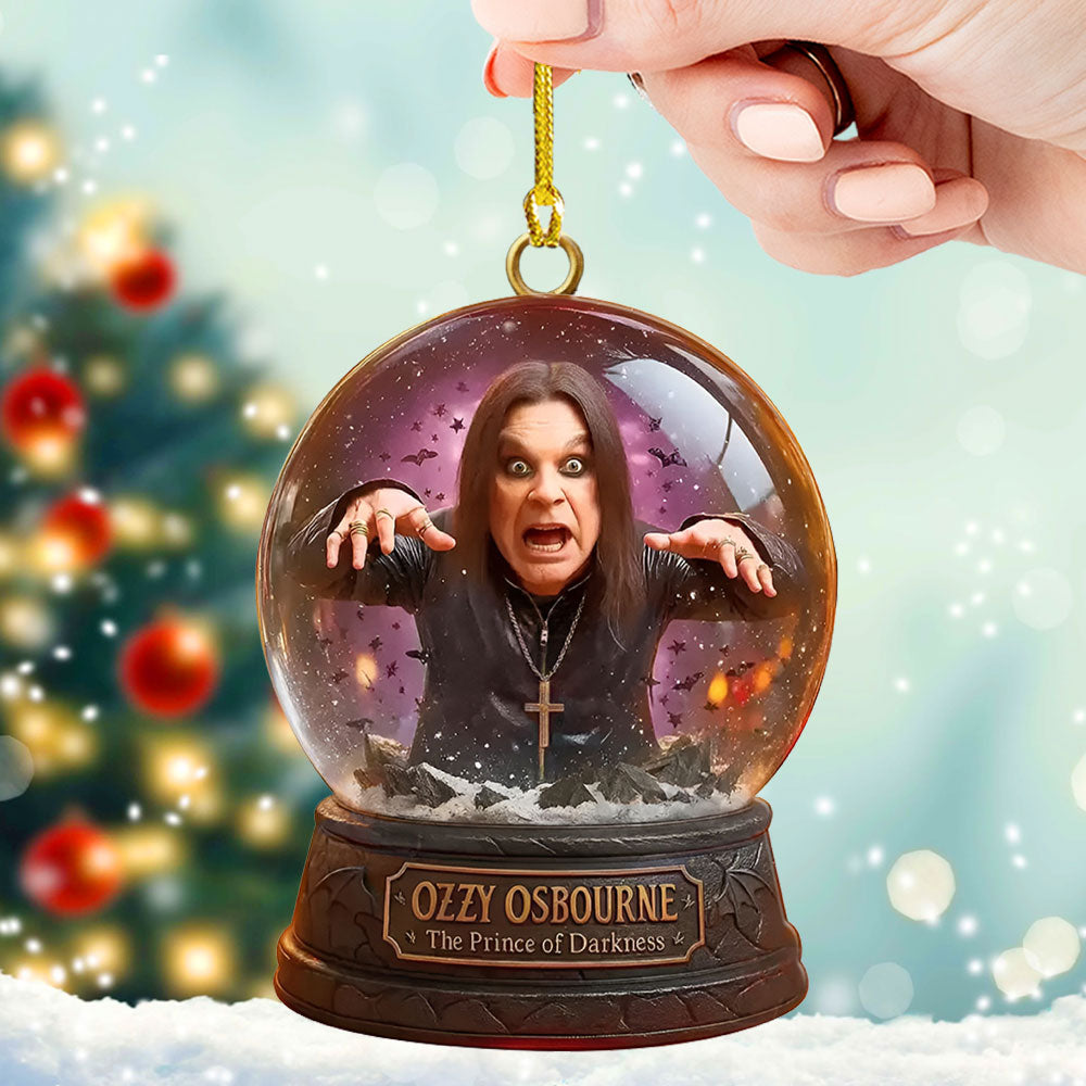 Ozzy Osbourne Custom Shape 2-sided Acrylic Ornament – TMTHU1743