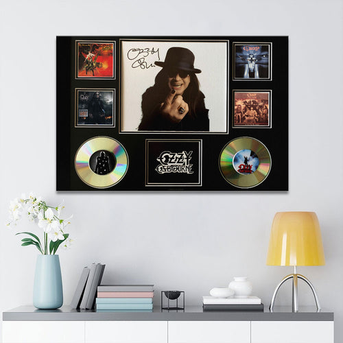 Ozzy Osbourne Rectangle Canvas With Inner Frame – TMTHU1017