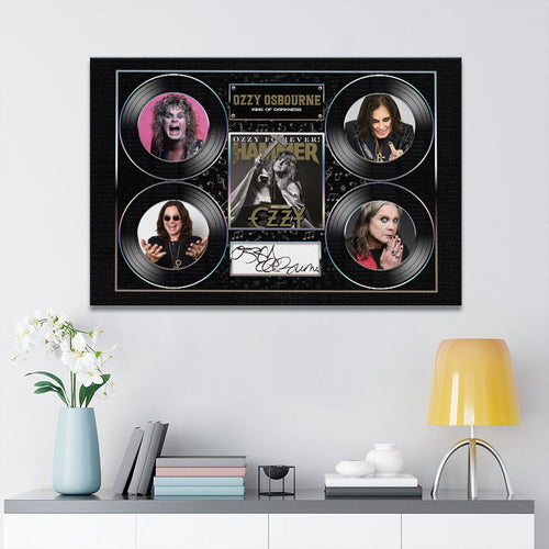 Ozzy Osbourne Rectangle Canvas With Inner Frame – TMTHU991