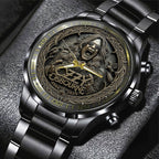 Ozzy Osbourne Black Stainless Steel Watch – TMTHU1038
