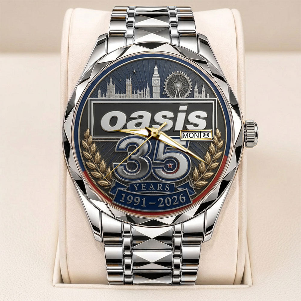 Oasis 35th Anniversary Alloy Luxury Quartz Watch – TANTN24647
