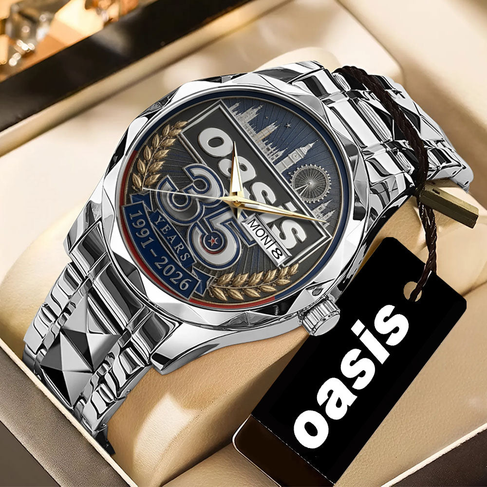 Oasis 35th Anniversary Alloy Luxury Quartz Watch – TANTN24647