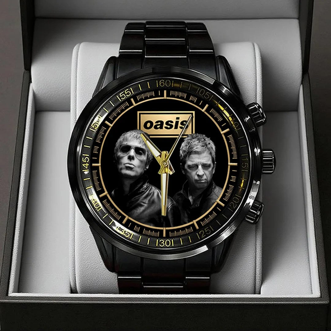 Oasis Tour 2027 Black Stainless Steel Watch – TANTN25701
