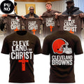 Official Cleveland Browns 2026 Cleveland for Christ T-Shirt
