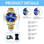 Oklahoma City Thunder 2025 NBA Champions Alloy Luxury Quartz Watch – GNE 3826