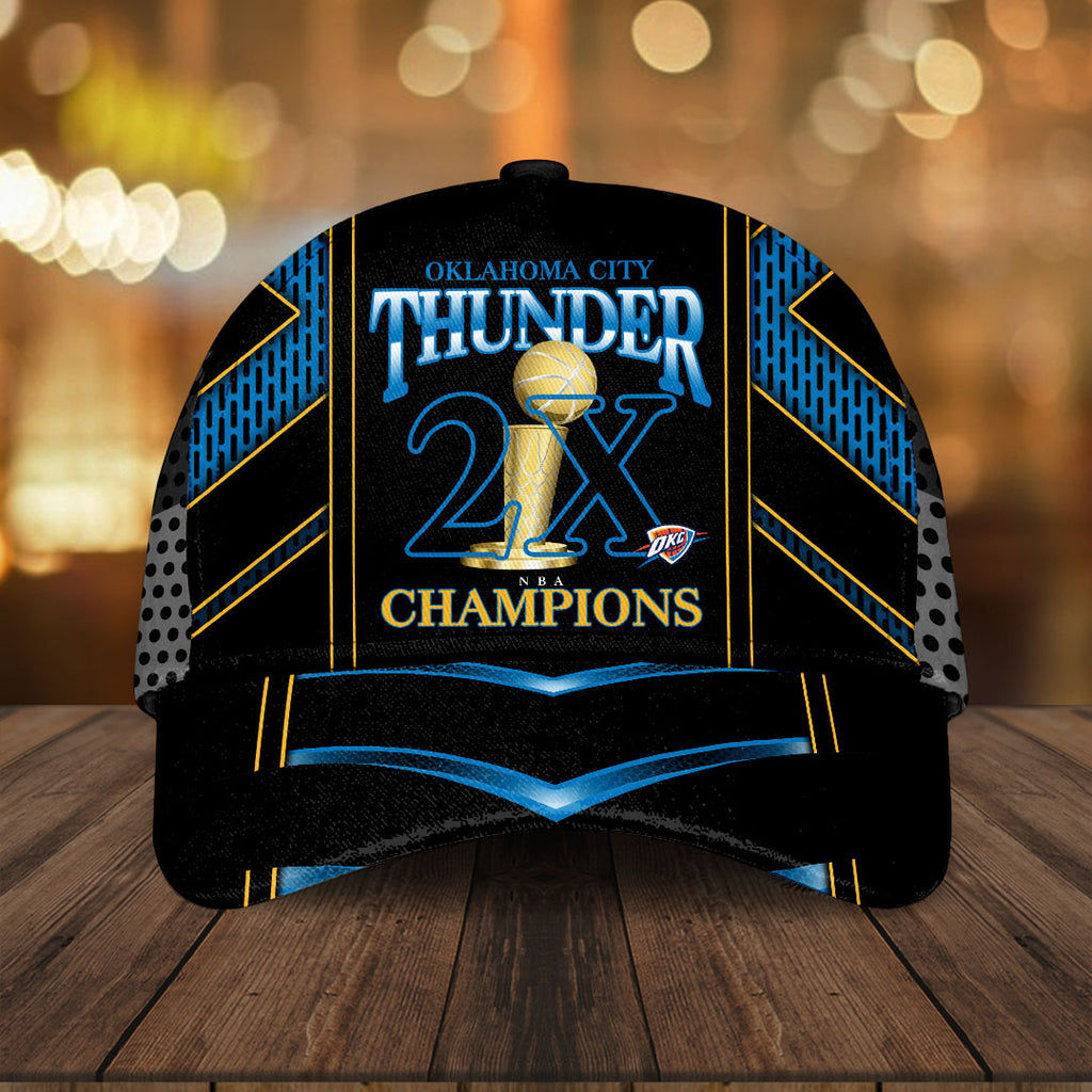 Oklahoma City Thunder 2025 NBA Champions Classic Cap – HOATT 11361