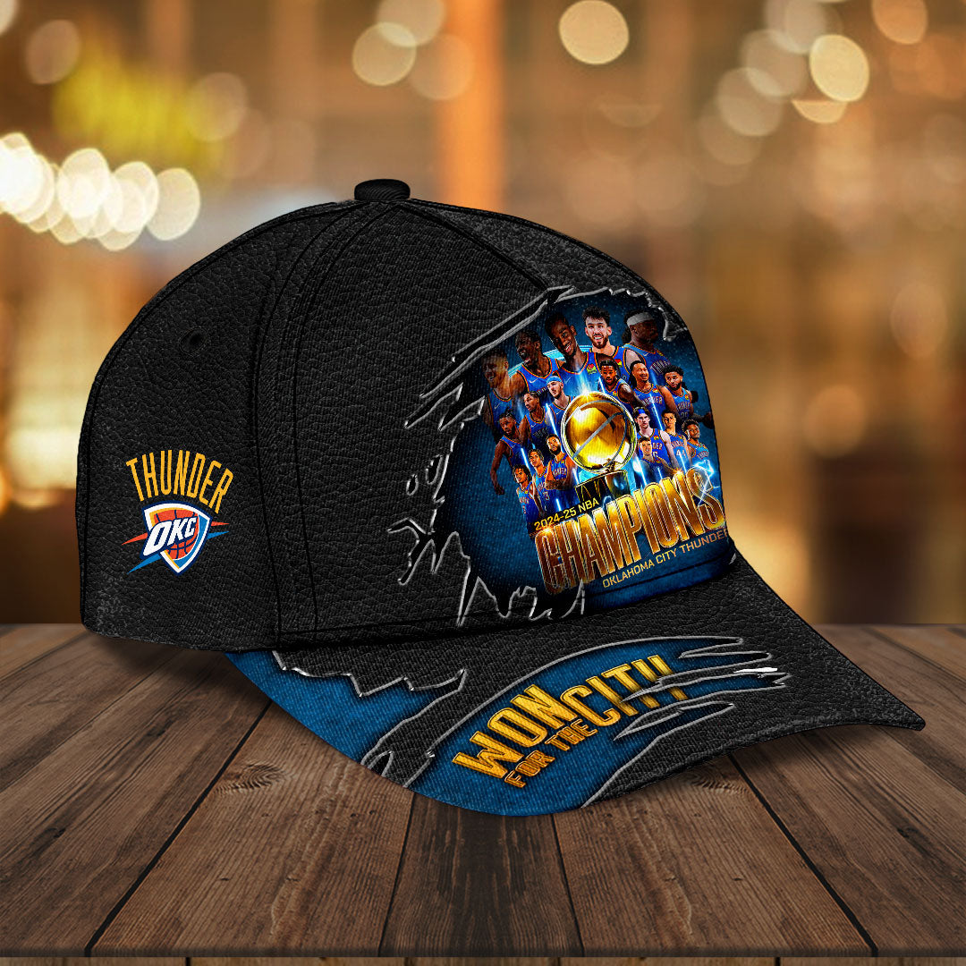 Oklahoma City Thunder 2025 NBA Champions Classic Cap – HOATT 11385