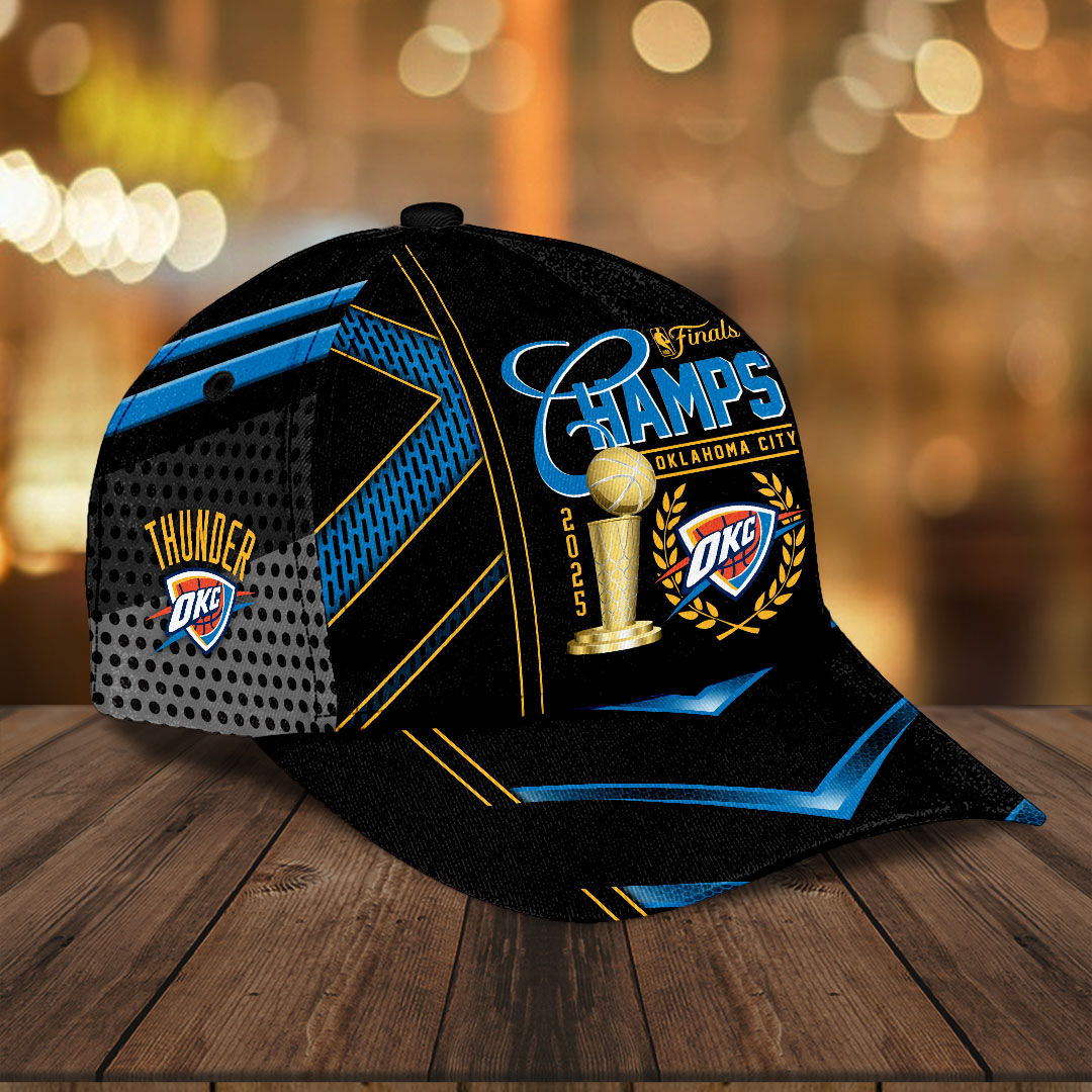 Oklahoma City Thunder 2025 NBA Champions Classic Cap – HOATT 11387